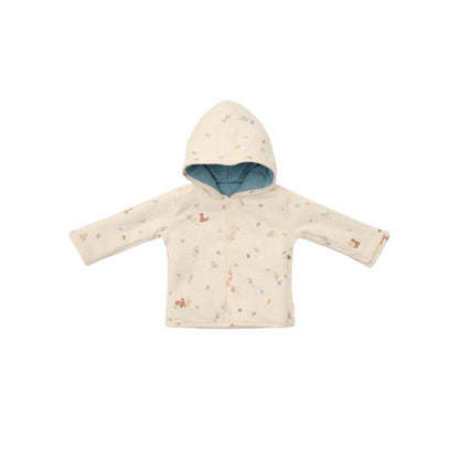 Little Dutch Veste Reversible Forest Friends Stone Blue