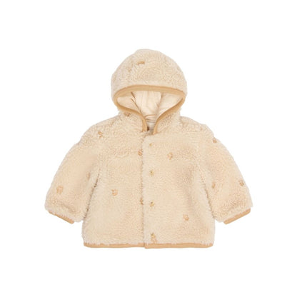 Little Dutch Veste Teddy Safari Friends Sand Unisexe 
