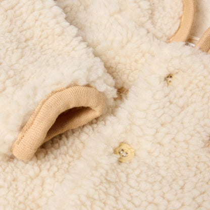 Little Dutch Veste Teddy Safari Friends Sand Unisexe 