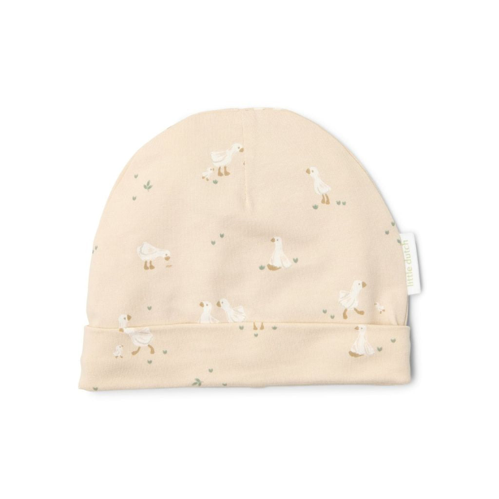Little Dutch Bonnet Little Goose Beige unisexe