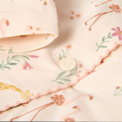 Little Dutch Pyjama Safari Friends Flamant Rose Pastel Pink 