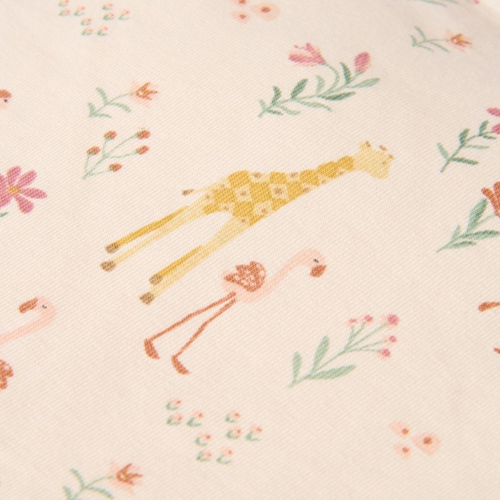 Little Dutch Pyjama Safari Friends Flamant Rose Pastel Pink 