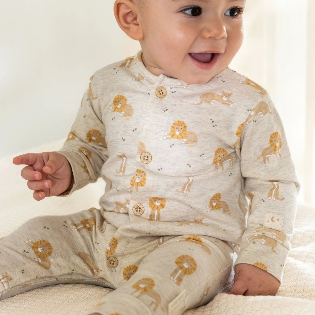 Little Dutch Pyjama Safari Friends Lion Beige Unisexe