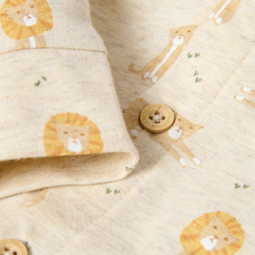 Little Dutch Pyjama Safari Friends Lion Beige Unisexe
