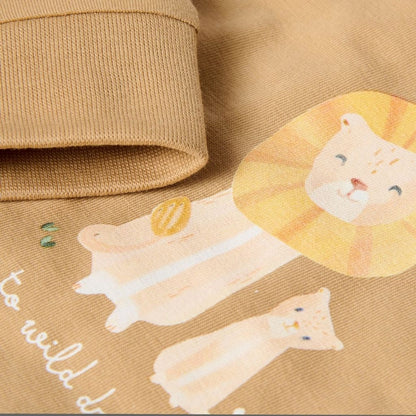 Little Dutch Pyjama 2 Pièces Safari Friends Lion Beige