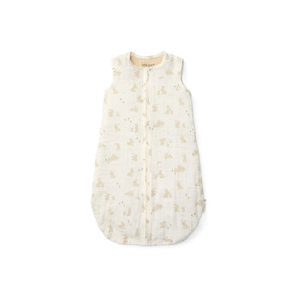 Little Dutch Zomerslaapzaak Newborn Naturals Baby Bunny TOG 0,5 White 70-90 cm