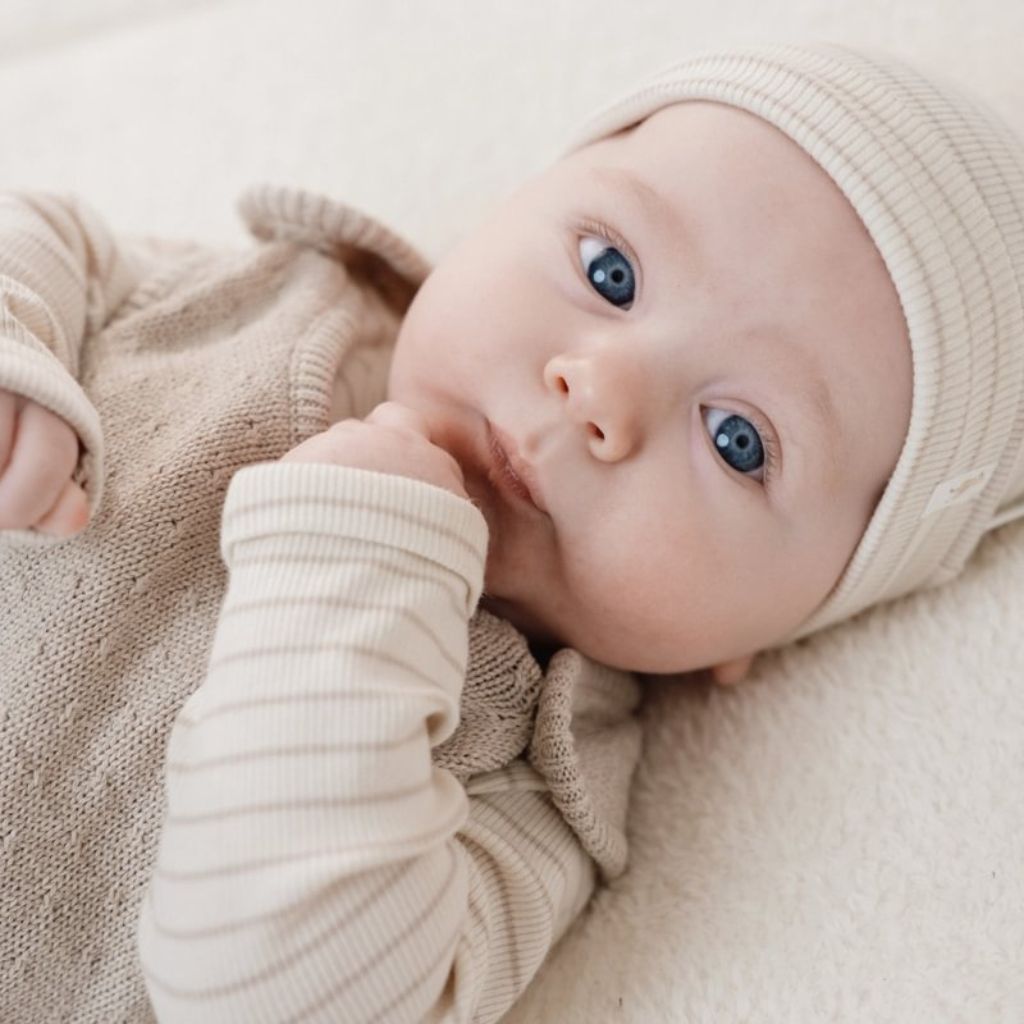 Little Dutch T-shirt lange mouw Stripe Sand
