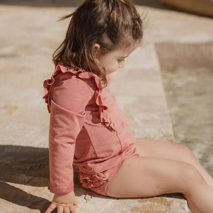 Little Dutch Slip de bain Dreamy Pink Sparkle Pink