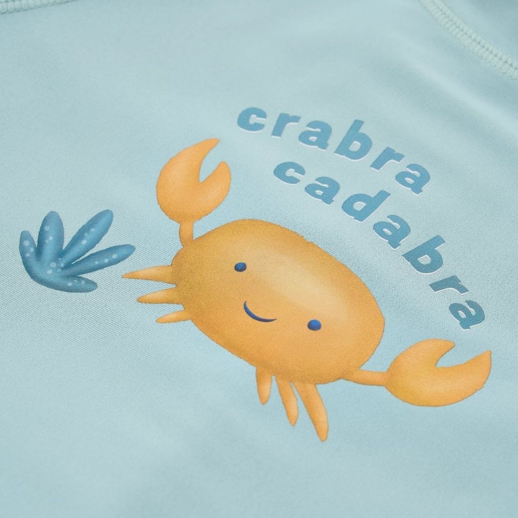 Little Dutch T-shirt de bain à manches longues Ocean Breeze Green