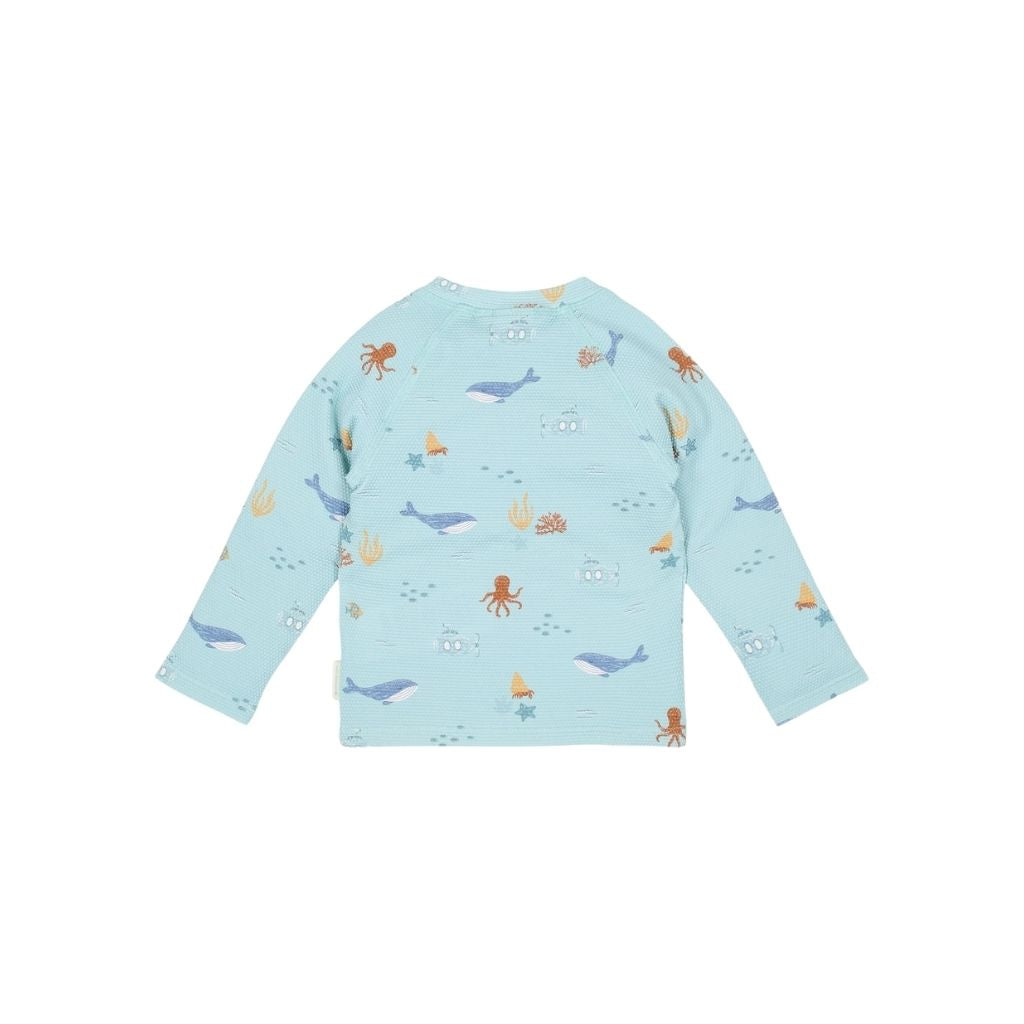Little Dutch T-shirt de bain à manches longues Ocean Friends Multi