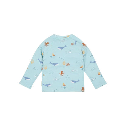 Little Dutch T-shirt de bain à manches longues Ocean Friends Multi