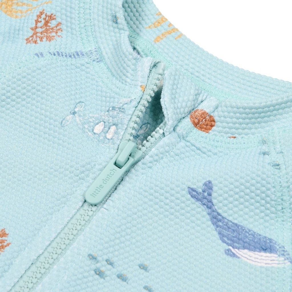 Little Dutch T-shirt de bain à manches longues Ocean Friends Multi