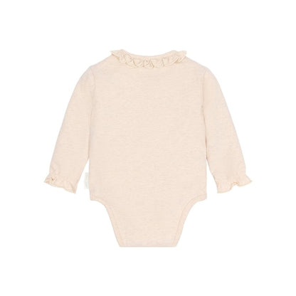 Little Dutch Body à Manches Longues Safari Friends Beige Unisexe 