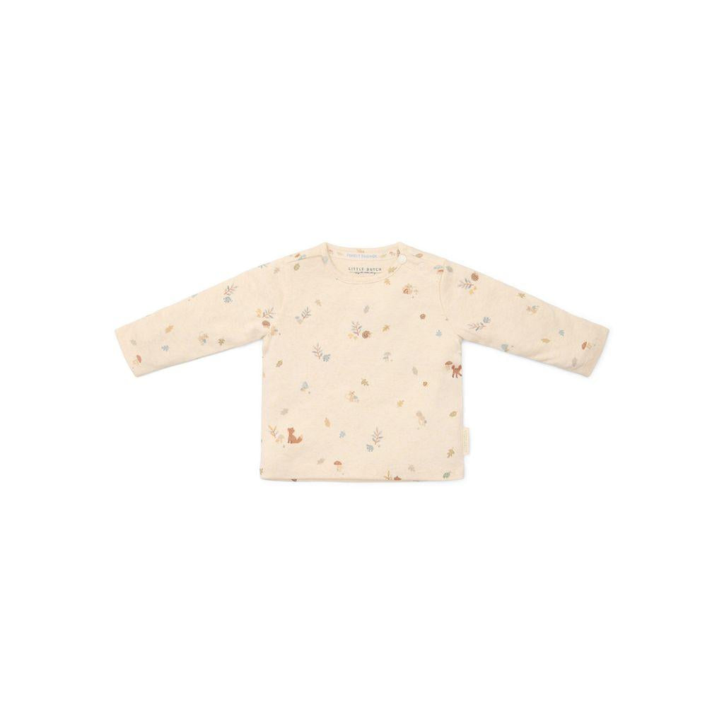 Little Dutch T-shirt à longues manches Forest Nature sable