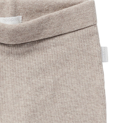 Noppies Broek Rib Naura Taupe Grey