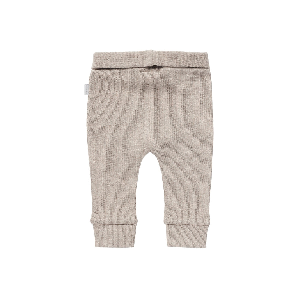 Noppies Broek Rib Naura Taupe Grey