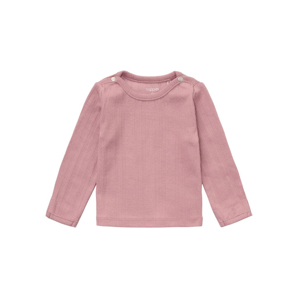 Noppies T-shirt Manches Longues Deauville Mauve Unisexe