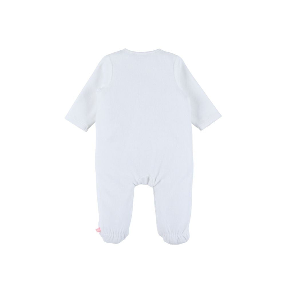 Noukie's Pyjama Fluffy Velours Blanc