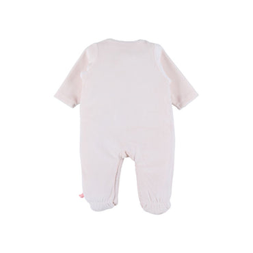 Noukie's Pyjama Fluweel Roos