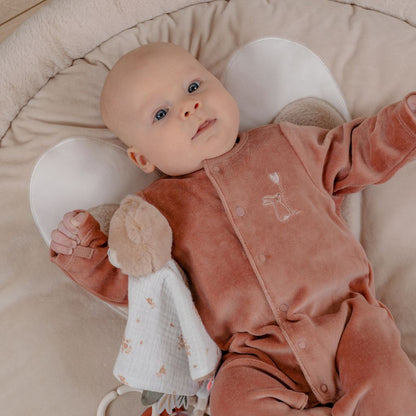 Noukie's Baby Pyjama's Mon Coeur Roze/Wit – 2 stuks
