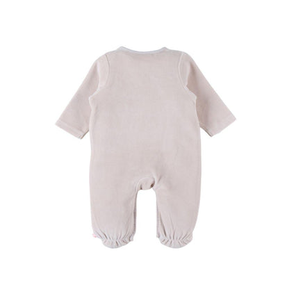 Noukie's Pyjama en velours Bali beige