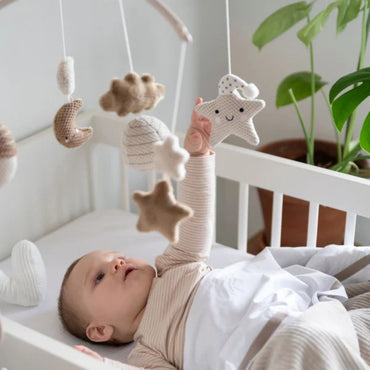 Baby's Only Mobiel Met Muziek Heaven Clay/Warm Linen