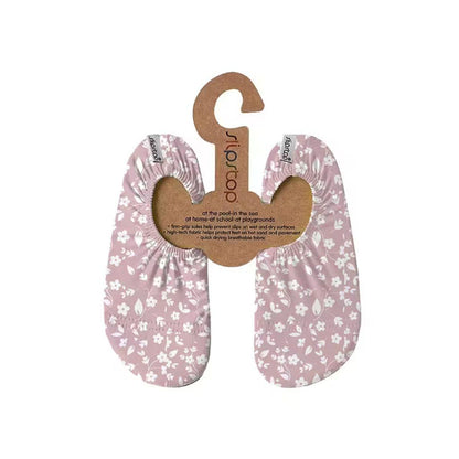 Slipstop Schoentjes antislip Flower Pink