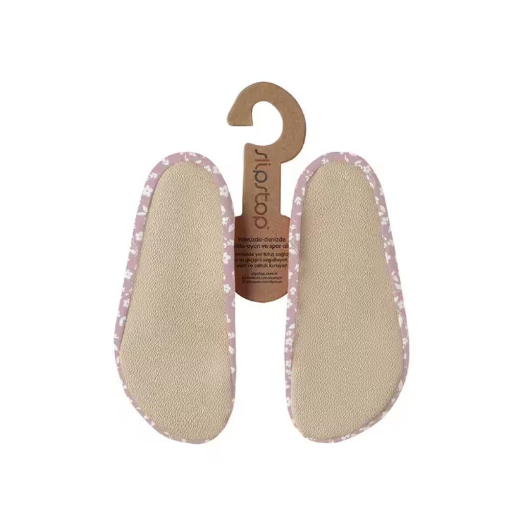 Slipstop Schoentjes antislip Flower Pink