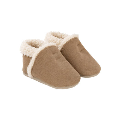 Stabifoot Chaussures Pour Bébé En Cuir Avec Doublure En Laine Niquel Unisexe 