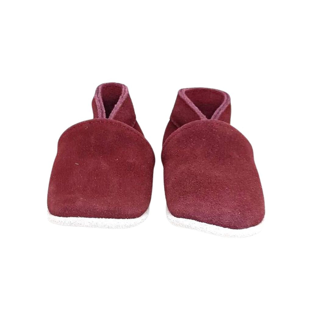 Stabifoot Babyschoen Leder Donkerrood Bordo Uniseks