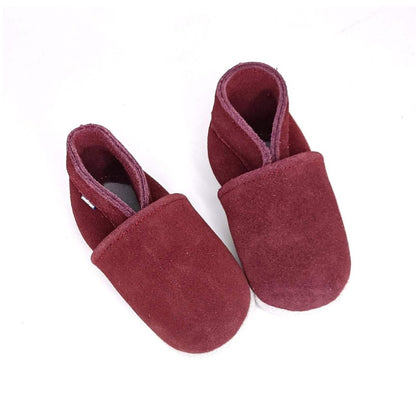 Stabifoot Babyschoen Leder Donkerrood Bordo Uniseks