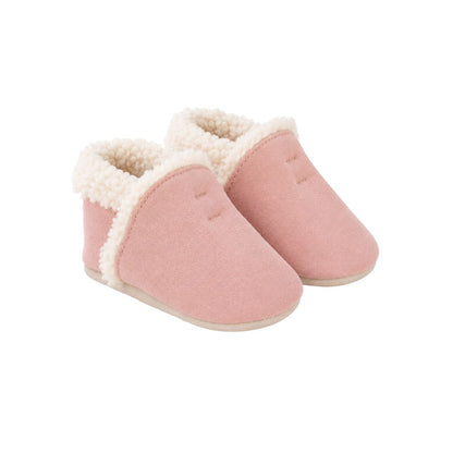 Stabifoot Babyschoen Leder Met Wol Voering Antique Uniseks