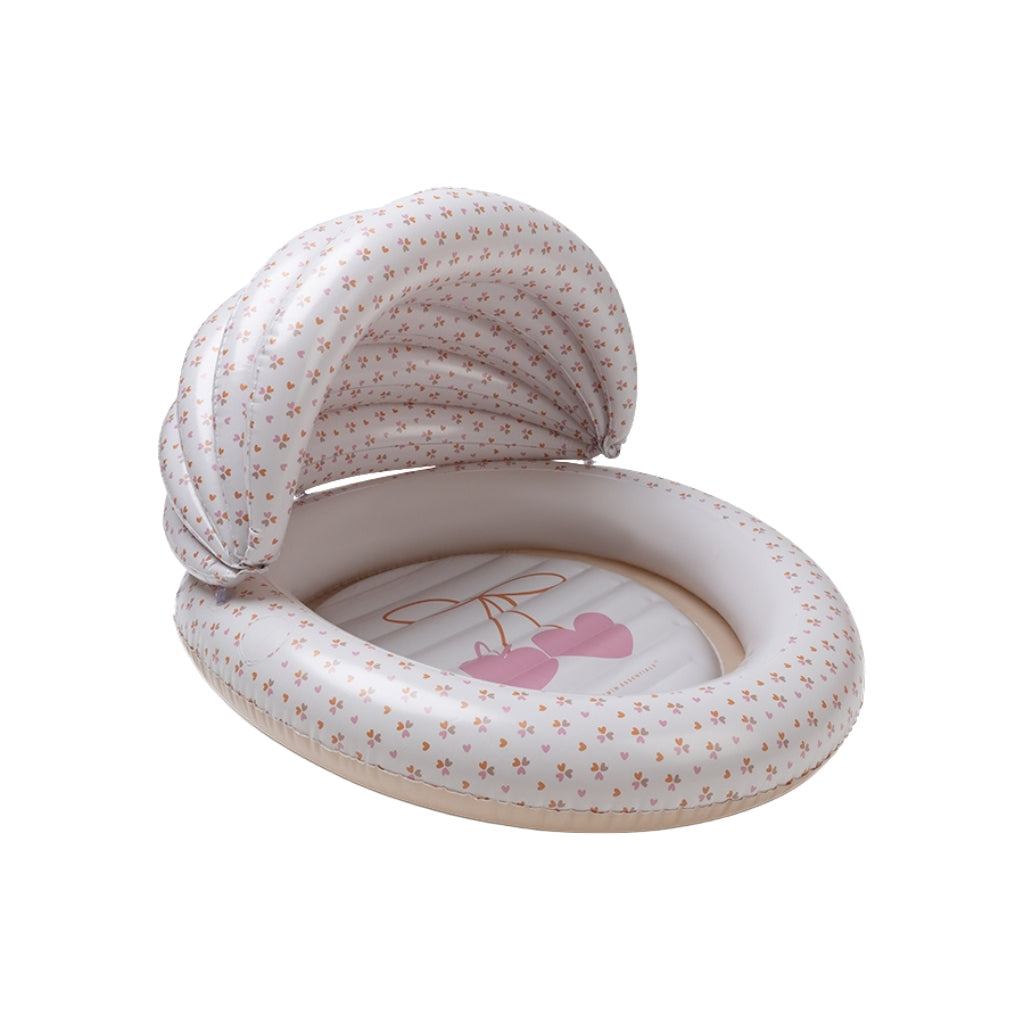 SwimEssentials Piscine pour bébé Cozy Hearts Beige