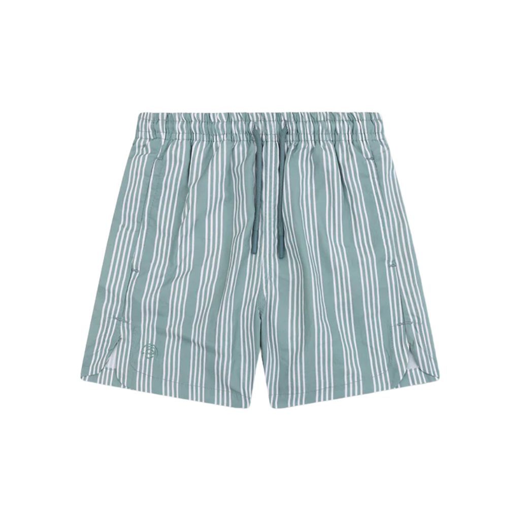 SwimEssentials Zwemshort Resort Stripe Groen Wit Jongens