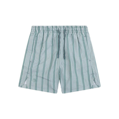 SwimEssentials Zwemshort Resort Stripe Groen Wit Jongens