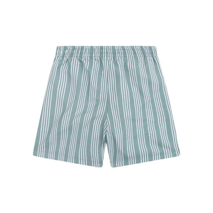 SwimEssentials Zwemshort Resort Stripe Groen Wit Jongens