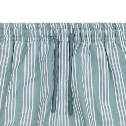 SwimEssentials Zwemshort Resort Stripe Groen Wit Jongens