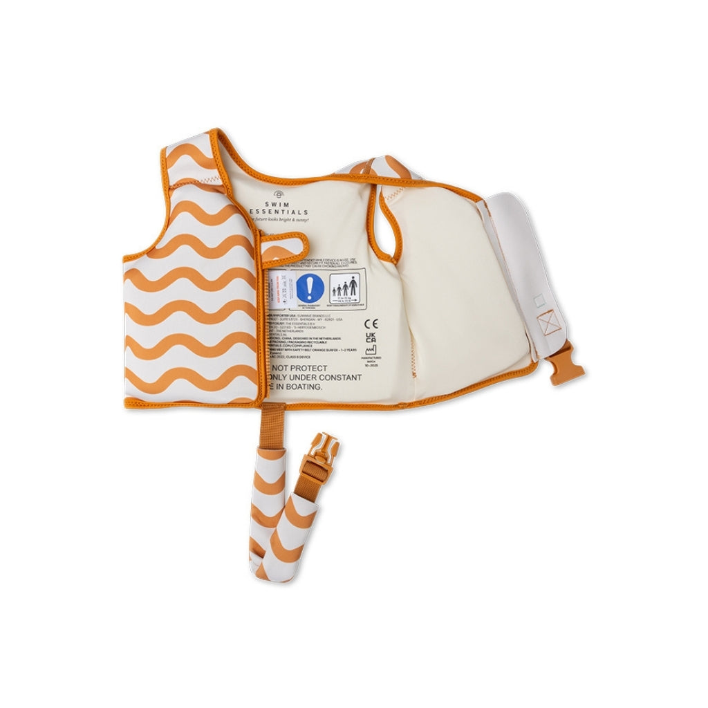 SwimEssentials Gilet de sauvetage Surfer Orange