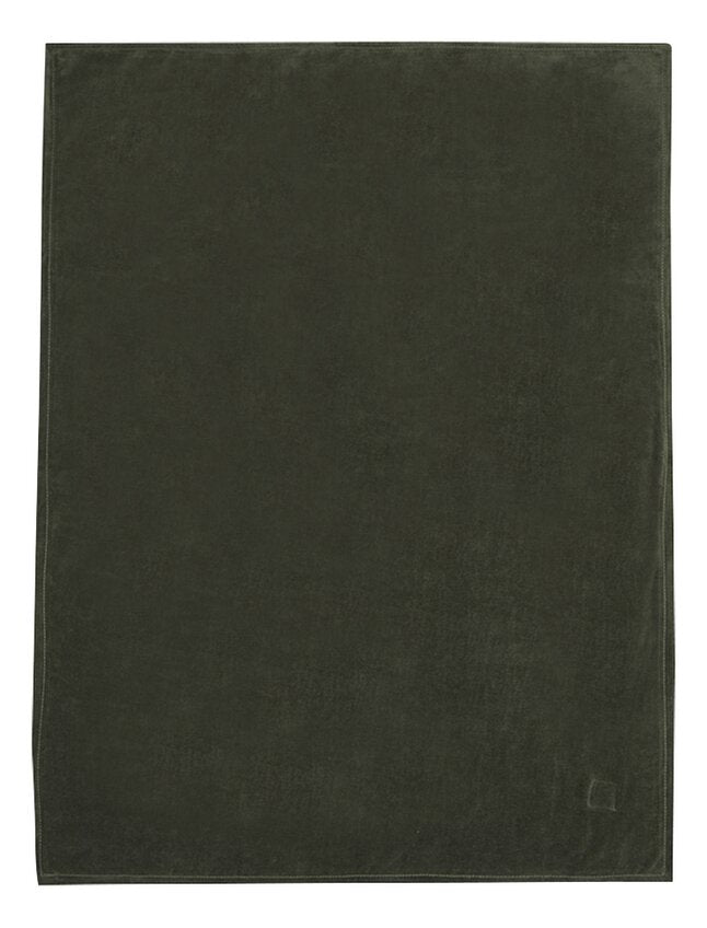 Jollein Deken voor bed Pure Knit Velvet Leaf Green