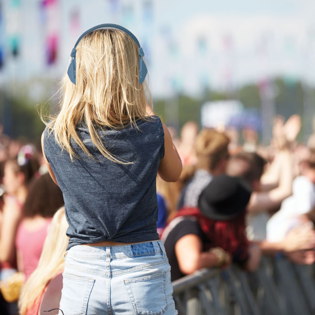Alecto Protection auditive pour enfants Bleu