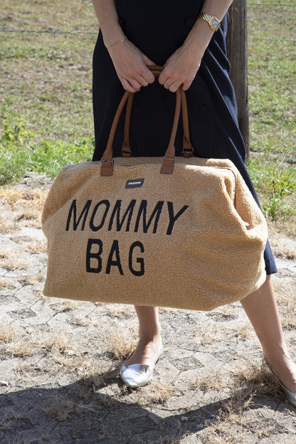 Childhome Sac à langer Mommy Bag teddy brun