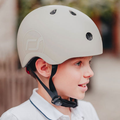 Scoot and Ride Kinderfietshelm Ash S