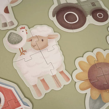 Little Dutch Puzzle 6 en 1 Little Farm
