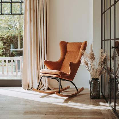 Quax Schommelstoel Rocking Chair De Luxe Adult Terra
