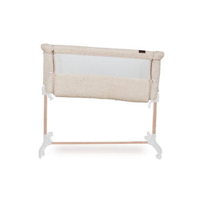 Quax Co-sleeper Side-by-Side Sheep hout  incl matras 50x84cm afnb bekleding