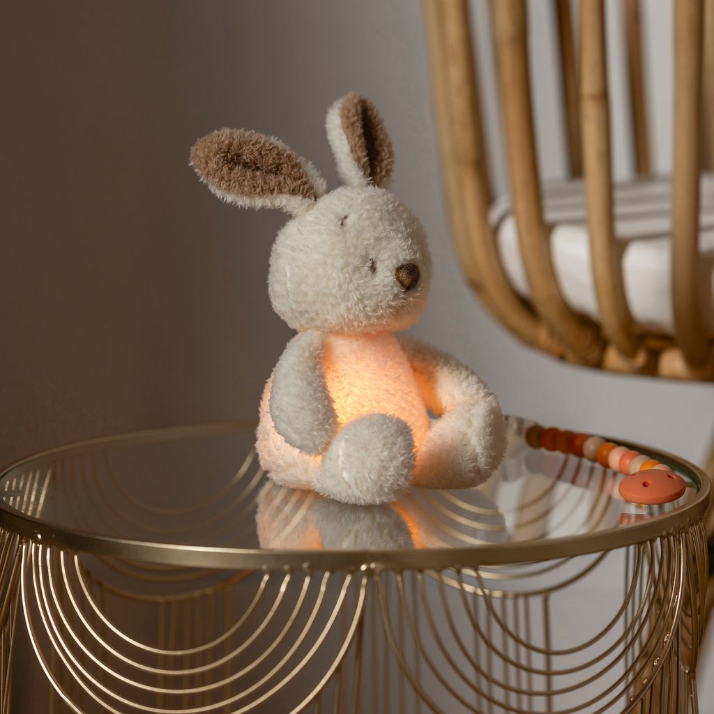 Nattou Peluche veilleuse Teddy/Nightlights Mini Sleepy lapin vanille