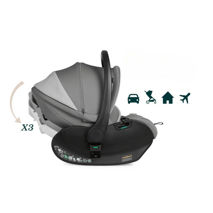 Chicco Siège-auto First Seat Recline i-Size Groupe 0+ Lunar Rock