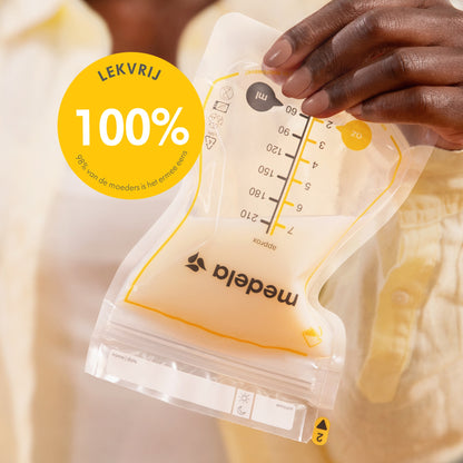 Medela Sachets de conservation pour lait maternel avec bec verseur 210 ml - 25 pièces
