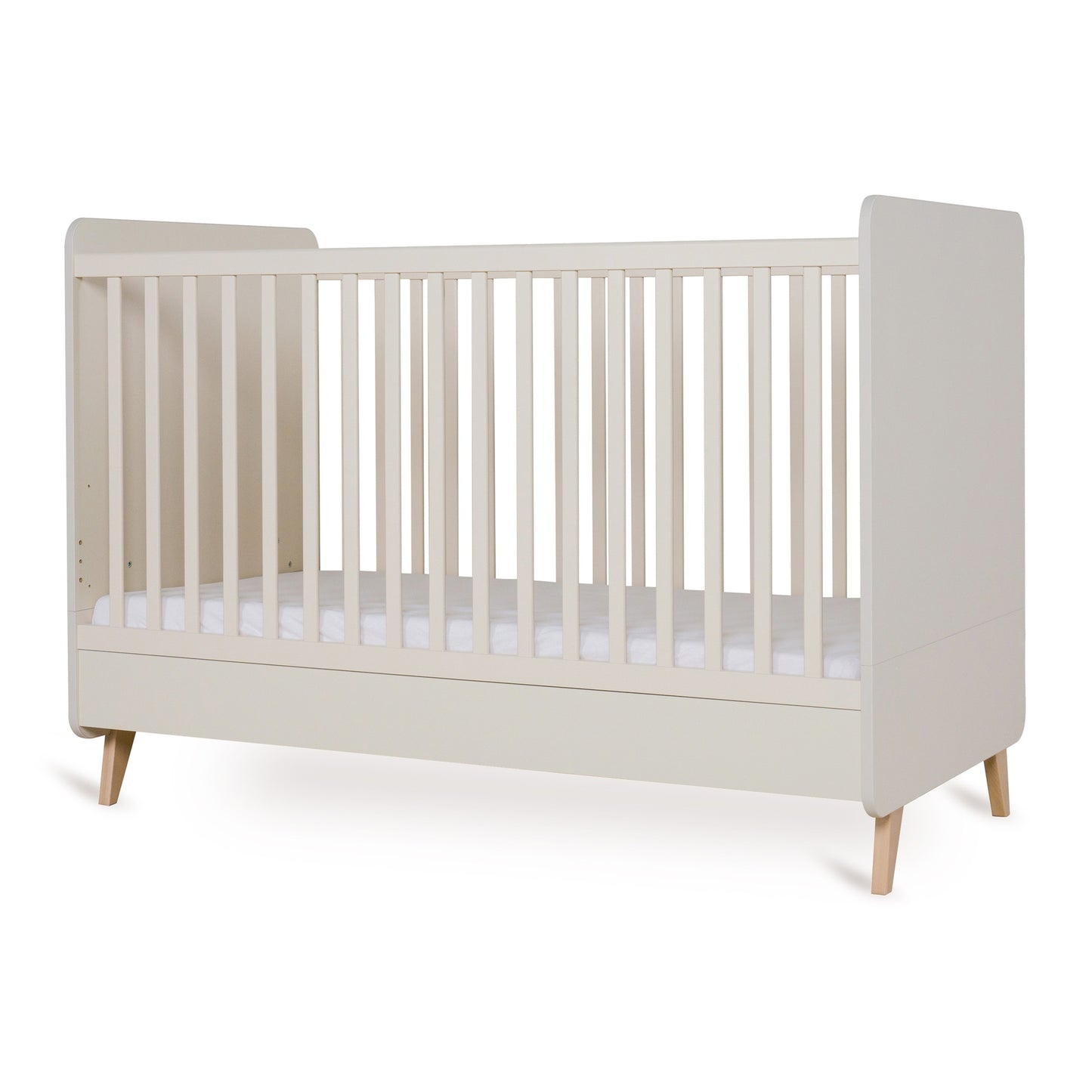 Quax Peuterbed Loft Meegroeibed B 70 x L 140 cm Clay