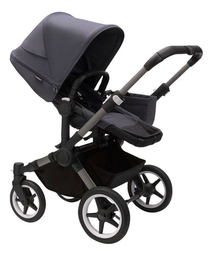 Bugaboo Poussette 3 en 1 Donkey 5 Graphite/Stormy Blue